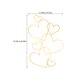 thumbnail image 5 of unbranded 6Ud Topper Dorado En Forma Para Creativa De Pasteles En Fiestas Y Bodas, 5 of 6