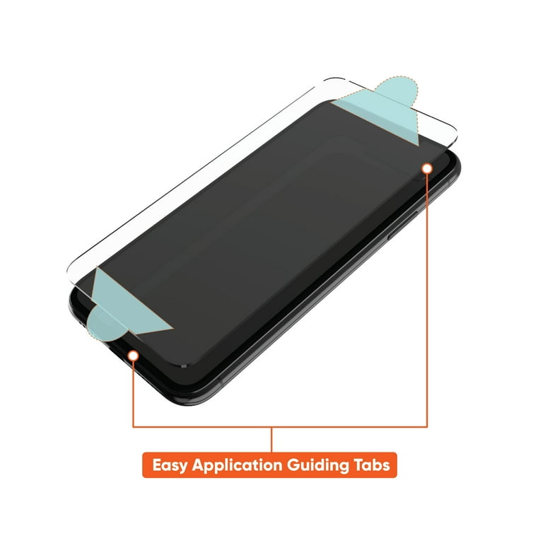 onn. Curved Hybrid Screen Protector for Samsung Galaxy S23 Ultra