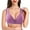 Purple, variant on AnuYalue Plus Size Women Push Up Lace Bras Fashion Front Buckle Cozy Solid Bra Wire Free Underwear One-Piece 2025