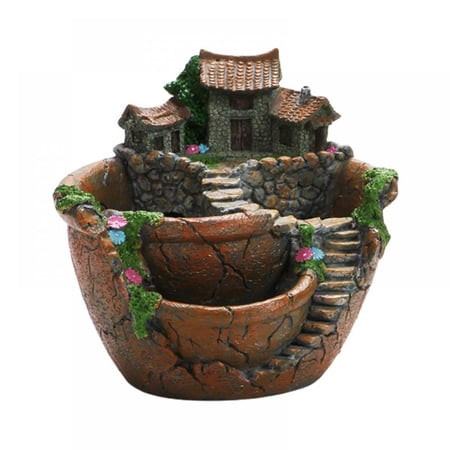Plant Pot Flowerpot Animal Garden Pots Resin Succulent Pots Planter Bonsai Plant Holder for Home Office Desk Mini Ornament