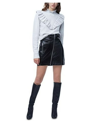 French connection flossy mock neck jumper clearance