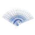 thumbnail image 1 of Uxcell 0.05 -1.5 mm Thickness Plastic Feeler Gauge Gap Filler Tool for Gap Width (17 in 1), 1 of 5