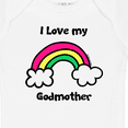 thumbnail image 4 of Inktastic I Love my Godmother Boys or Girls Baby Bodysuit, 4 of 5