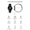 thumbnail image 4 of Anckoeil Watch Smart Watch Full Screen Smart Watches For Android IOS Phones Smart Fitness Watch For Women Man Smartwatch, 4 of 7