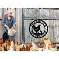 thumbnail image 6 of Personalized Metal Coop Sign, Custom Chicken Name Sign,Chicken Coop Decor,Chicken Coop Accessories, Personalized Chicken Coop Farm Sign,Funny Signs for Chicken Coops, 6 of 10