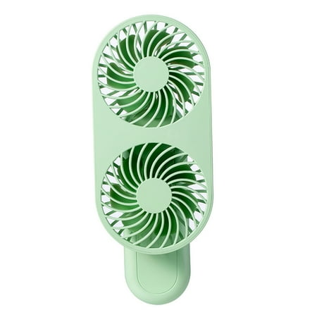 

Dual Wind Handheld Fan 90° Rotate Rechargeable Personal Fan For