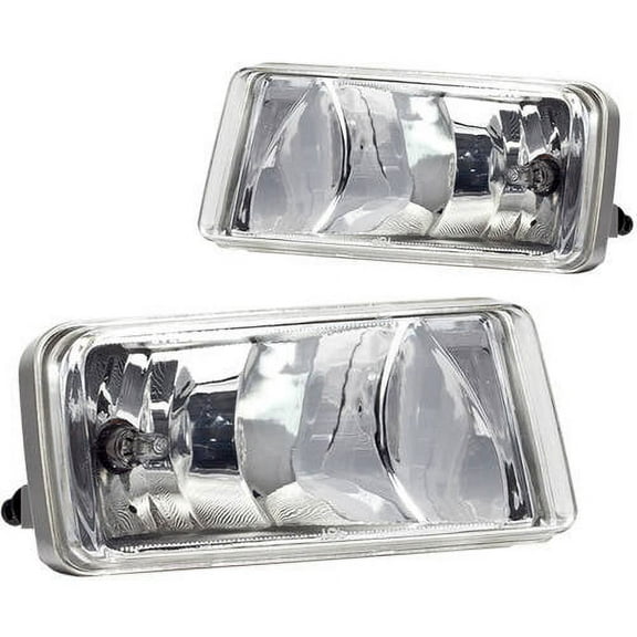 Fog Light For 07-15 Chevy Silverado Clear Lens, Pair