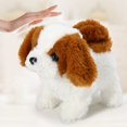 thumbnail image 3 of ievspot Plush Husky Toy Puppy Electronic Interactive Dog,Walking, Barking, Tail Wagging,Stretching Companion Animal for Kids Toddlers, 3 of 7