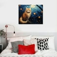 thumbnail image 4 of JEUXUS Exquisite Persian Cat Poster &amp; Canvas Print - Elegant Wall Art for Cat Lovers  Framed 16x12in, 4 of 4