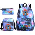 thumbnail image 4 of MINISO Disney Stitch Anime 3Pcs/Set Backpack Student School Shoulder Bag Kids Cute Travel Backpack Children Birthday Gift, 4 of 4