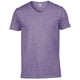 thumbnail image 1 of Gildan - Camiseta básica de manga corta Modelo Soft Style para hombre (Morado jaspeado), 1 of 4