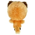 thumbnail image 2 of Multipet Knobby Noggins Plush Fox Dog Toy, Bumpy Rubber Ball Head with Squeaker, 4 inches, 2 of 4