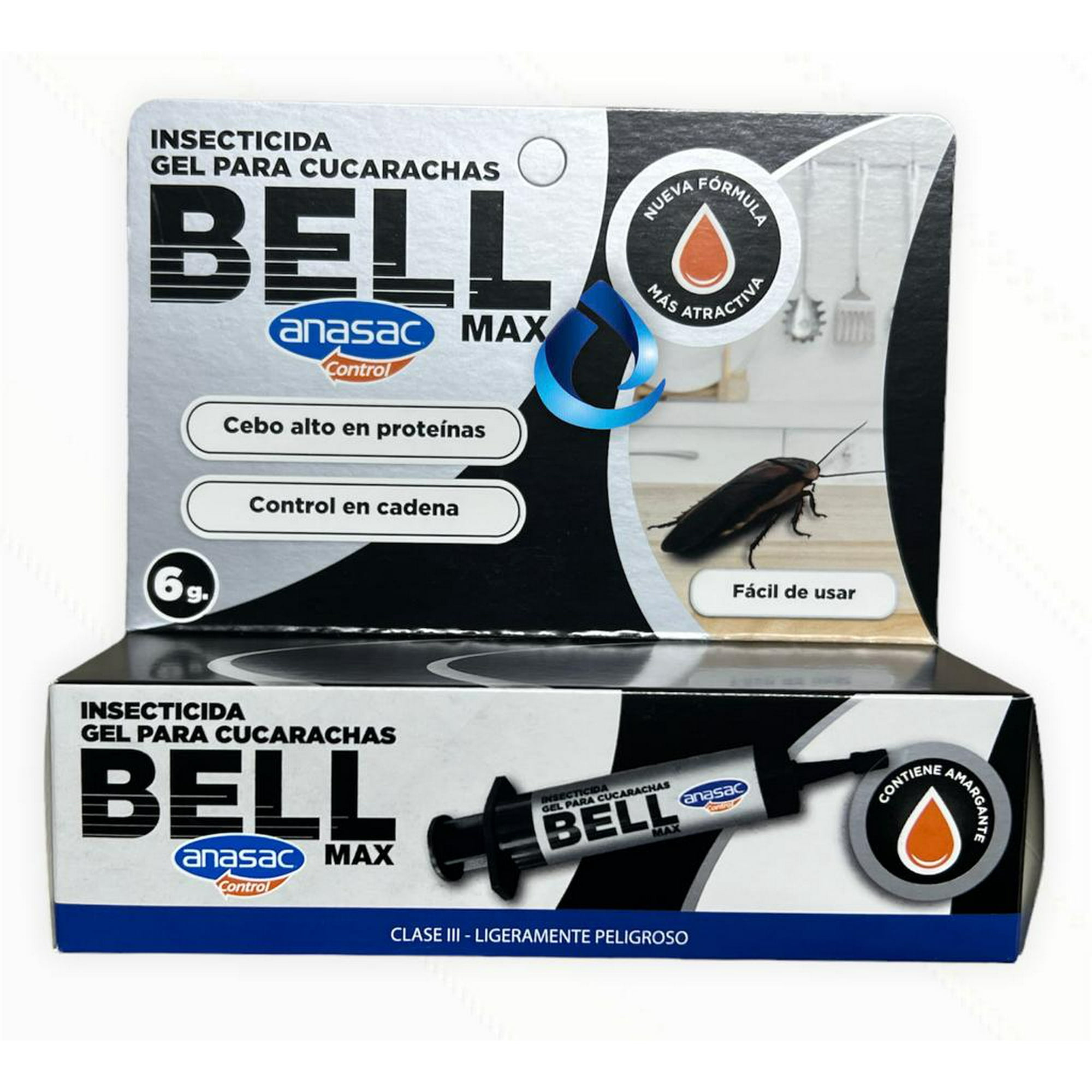 Bell Max Gel Para Cucarachas 6Gr