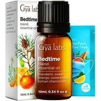 Gya Labs Bedtime Essential Oil Blend for Diffuser - Calming, Relaxing Sleeping Aromatherapy (0.34 Fl Oz)