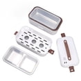 thumbnail image 1 of Portable Lunch Box, 0.8L Electric Lunch Box  Warmer Thermal Lunch Heater Stainless Steel Container Leakproof Food Warmer For  School Car, 1 of 8