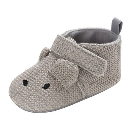 

Eashery Baby Boys Girls Shoes Sneakers Soft Anti-Slip Sole for First Walkers Soft Soled Walking Shoes Toddler Sandals Boy (Grey 6)