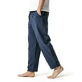 thumbnail image 4 of Under 10$Fashion Plus Size Casual Pants for Mens Elastic Waist Solid Color Pockets Pull Rope Casual Comfort Beautiful Pants, 4 of 7