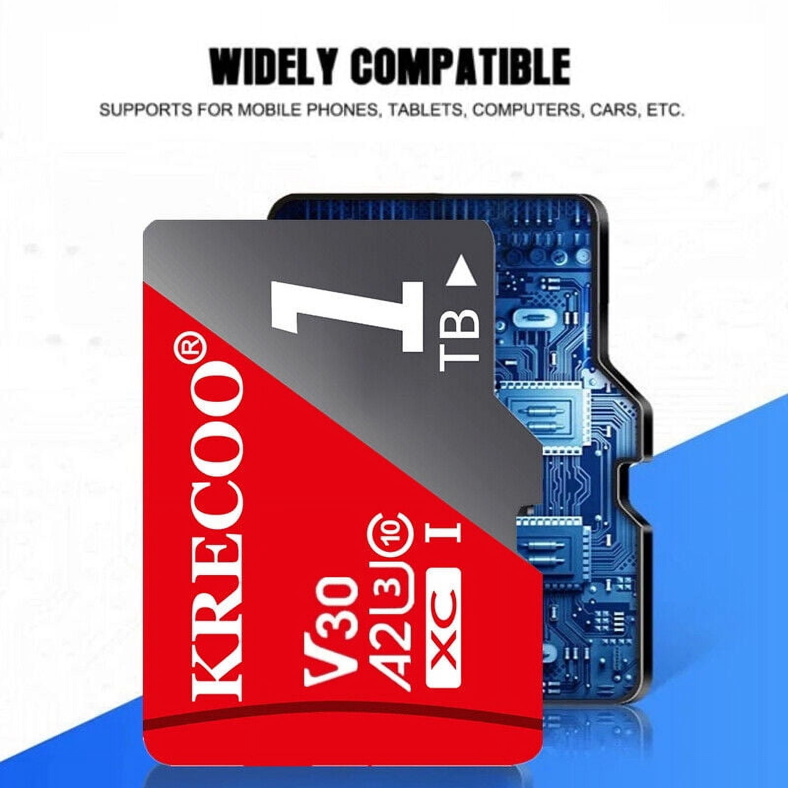 Micro SD Card 256GB Class 10 Micro SD Memory Card TF Adapter Lot