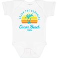 thumbnail image 3 of Inktastic Summer Enjoy the Sunshine Cocoa Beach Florida in Blue Boys or Girls Baby Bodysuit, 3 of 5