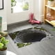 thumbnail image 1 of Alfombra antideslizante de terciopelo de cristal, alfombra visual de terciopelo de cristal para entrada del hogar, alfombra decorativa a prueba de suciedad, alfombra absorbente de agua para baño, alfo, 1 of 6
