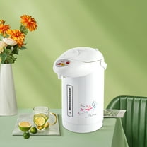 White 304 Stainless Steel Electric Kettle and Hot Water Dispenser, 3.8 L 110V 750W Electric Kettle for Conveniently Making Coffee or Tea