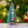 thumbnail image 4 of Papá Noel subiendo una escalera para decoración de fiesta de Navidad en interiores y exteriores JShteea El nuevo, 4 of 9