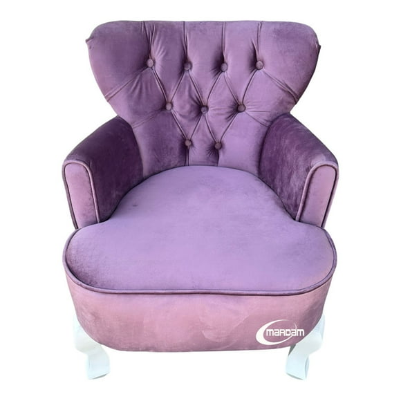 Sillón Individual Vintage MARDAM Terciopelo Lila