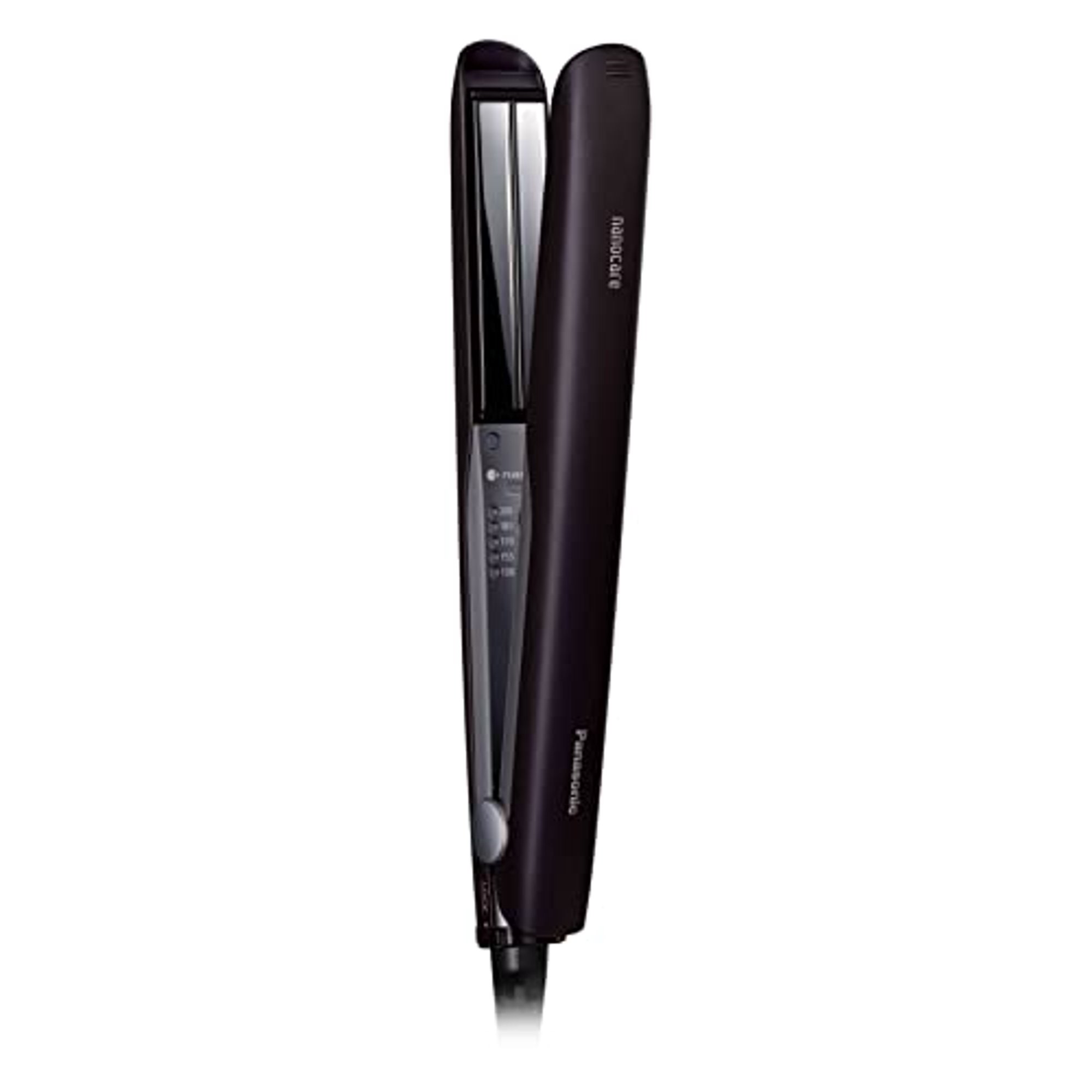 Panasonic - gori-cat　Panasonic EH-HS0J-K BLACK Panasonic EH-HS0J-K Hair Iron for Straightening, Nano Care