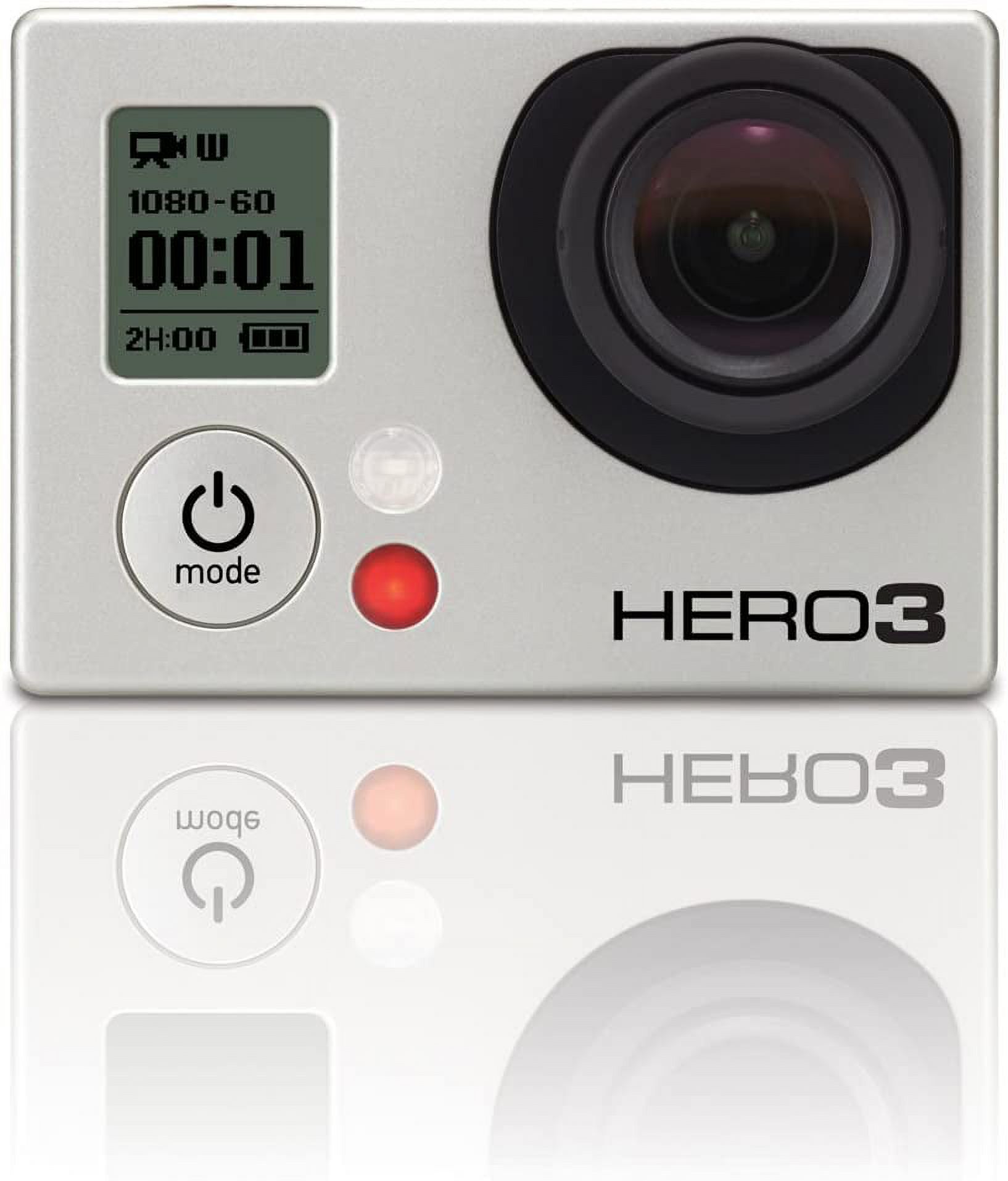 GoPro Hero3 Black Edition HERO3 CHDHX-301 + 35-in-1 GoPro Action Camera Accessories Kit - image 2 of 8