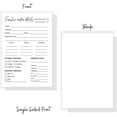 thumbnail image 3 of Freshie Order Form  50 pk  5x7 inches  Small Business Client Order Forms for Freshie Customer Orders  Freshies Supplies for DIY Crafts for use with Beads and Silicone Molds, Freshies Scent Labels, 3 of 7