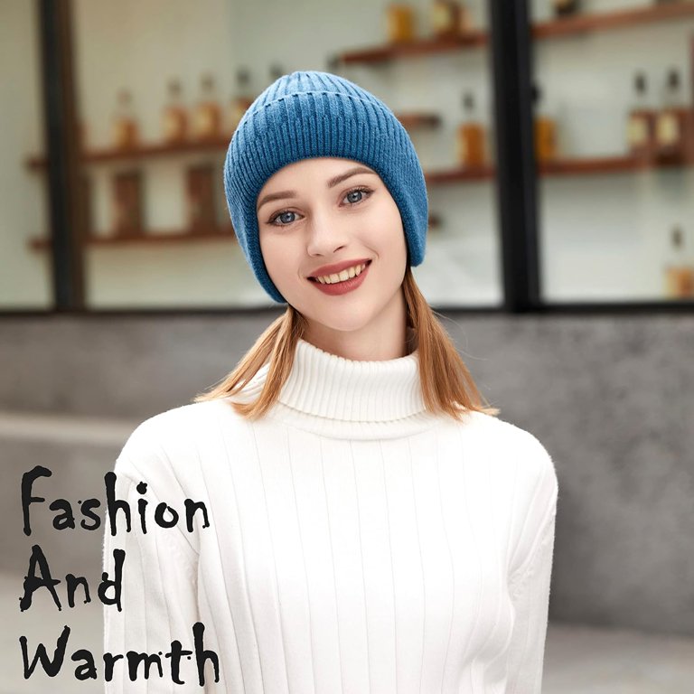 Unisex Knitted Beanie Hat for Men & Women - Warm Winter  display picture 3