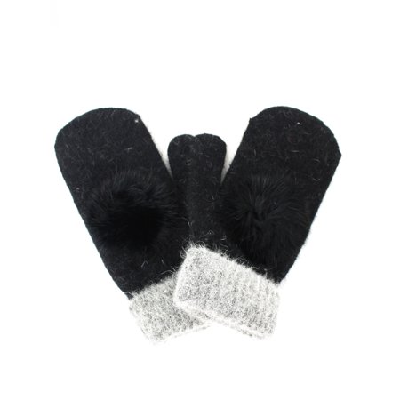 mittens fur pom pom With Womens Fur Mittens Pom Luxury Faux Pom Divas mittens fur pom pom With Womens Fur Mittens Pom Luxury Faux Pom Divas
