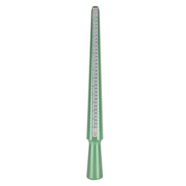 Ring Mandrel,Aluminum Ring Enlarger Sizer Finger Ring Gauge Jewelry Tool Versatile Functionality