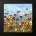 thumbnail image 2 of Dolce, Carmen 15x15 Black Modern Framed Museum Art Print Titled - Sunshine Meadow II, 2 of 5