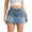 *Blue, variant on Women's High Waist Denim Mini Skirt,Summer Y2k Short Dresses For Women,Ladies Butt Lift Jean Skort with Pockets,Blue,S-XL