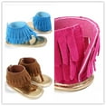 thumbnail image 3 of EYIIYE Girls Summer Tassel Sandals Soft Sole Shoes, Princess Flat Shoes, 3 of 4