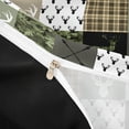 thumbnail image 4 of meiyoeat Rustic Patchwork Deer Duvet Cover Queen For Boys,Vintage Farmhouse Camouflage Hunting Queen Bedding, Green Brown,Black Reversible,3 Pieces(No Comforter), 4 of 6