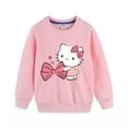 thumbnail image 5 of Nueva ropa de Hello Kitty para niños, suéter de manga larga, Tops cómodos de algodón para niños y niñas, camisa con cuello redondo para bebé, 5 of 5