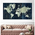 thumbnail image 3 of Giant Art 84x48 Old World Map Fine Art Giant Canvas Print in Multi-Color, 3 of 3