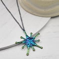 thumbnail image 2 of Besheek Rainbow Electroplate Stainless Steel Galaxy Star Pendant Necklace, 2 of 5