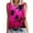 Pink, variant on gbyLJF Long Sleeveless Cardigans for Women Ribbed Cami Square Neck Tank Top Women Summer Tanks for Women