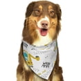 thumbnail image 6 of Naloa Dinosaur on Excavator Dog Bandanas 1PC Washable Triangle Dog Scarfs Premium Durable Fabric, for Small Medium Large Dogs and Cats, 6 of 6