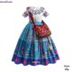 thumbnail image 1 of Vestido de la Bella y La Bestia para niñas, disfraz de princesa de Disney para Halloween, vestidos para fiesta infantiles y boda, 1 of 4