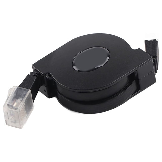 Cable Lan R, 1 pieza Nuevo Cable de red CA R retráctil ajustable Cable Lan de primera línea