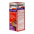 thumbnail image 5 of Children's Sudafed PE Cold + Cough Suppressant, Cold Medicine & Nasal Decongestant, Grape Flavor Liquid Cough Relief, 4 fl. oz, 5 of 7