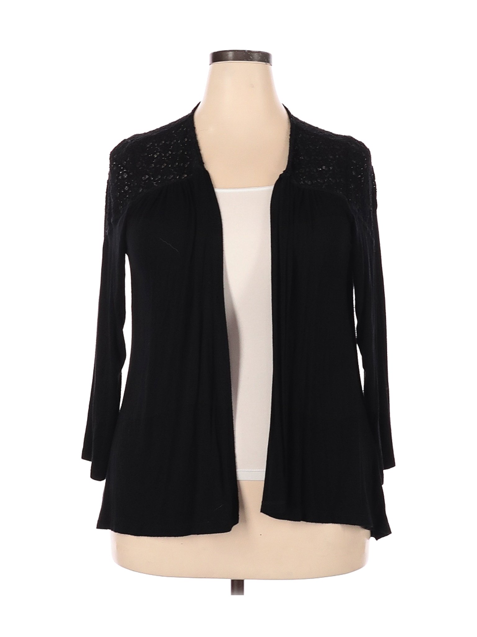 Kim & Cami PreOwned Kim & Cami Women's Size 2X Plus Cardigan