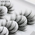 thumbnail image 5 of 8 Pair 3-D Artificial False Eyelashes, Natural long, Semi-Handmade, 5 of 39