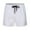 White, variant on Gyexs Mens Swim Trunks Running Athletic Shorts Lightweight Quick-Drying Gym Workout Shorts Casual Training Short Pants with Pockets Light Gray, Size S