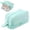 Green, variant on Pencil Pouch, 3 Compartments Zippered Compartments Waterproof Pencil Case, Large Capacity Clear Bag for Pens Markers Tape Journal Supplies Badges(Blackish Green)