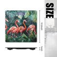 thumbnail image 2 of Bathroom Scale, Highly Accurate Digital Body Scale,Precisely Measures Weight up to 400 lbs-Watercolor Pink Flamingos In The Jungle, 2 of 4